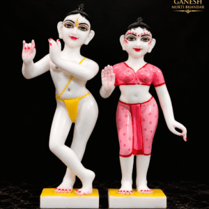 24 inch radhakrishna iskcon statue for home temple