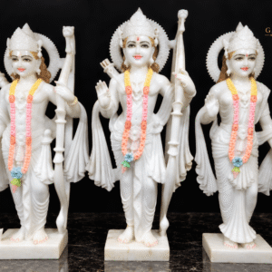 30inch marble ram darbar statue